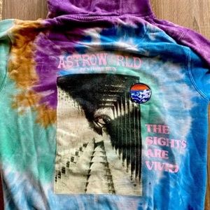 Travis Scott Astroworld Tie Dye Festival Hoodie 2018